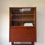 Vintage wooden display cabinet