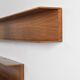 Rosewood wall bookcases by Walter Wirtz, 1960s