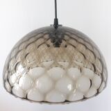 Chiseled glass suspension