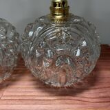 Pair of vintage globe wall lights