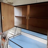 Vintage kitchen buffet in formica 60s/70s