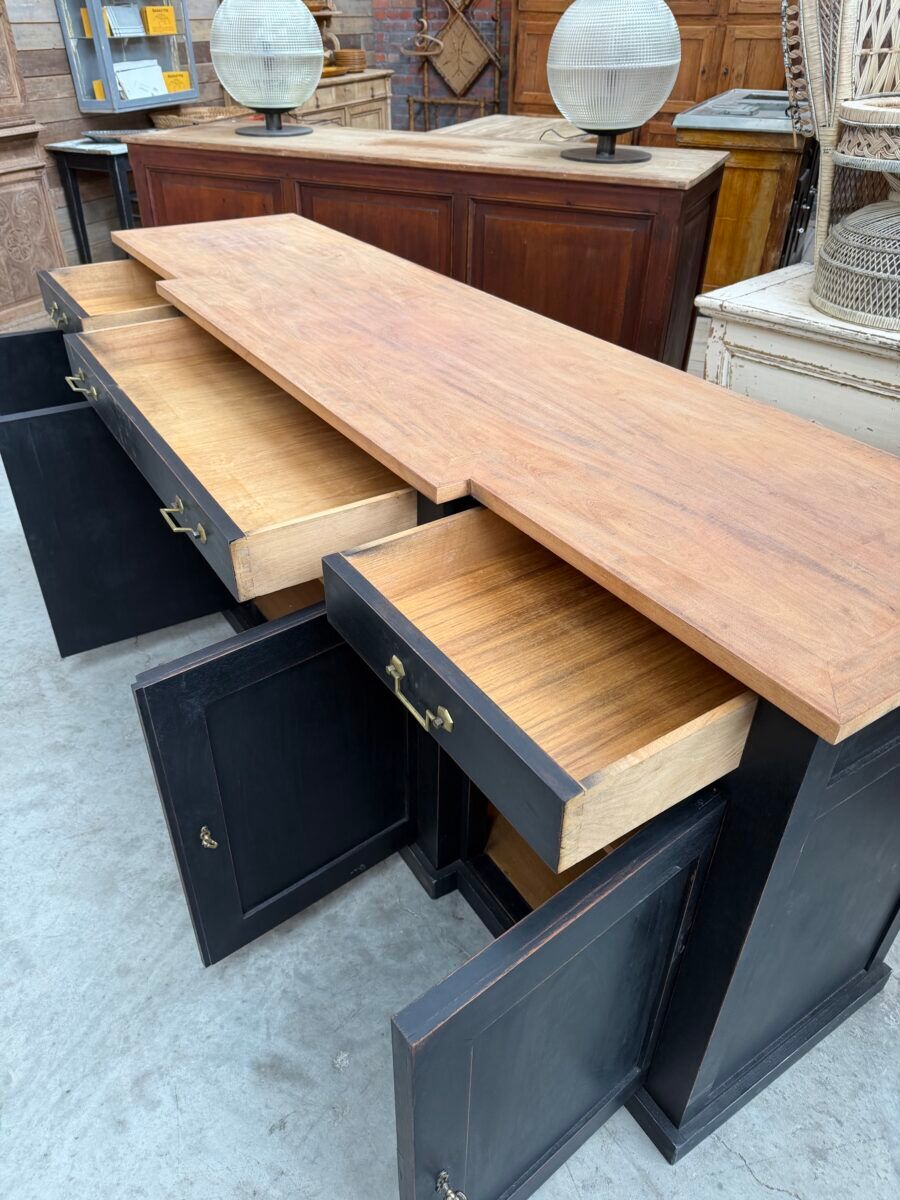 Large patinated sideboard from the 1950s.