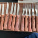 Cutlery box and meat log