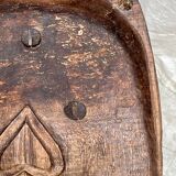 Tabouret art populaire brut