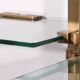 Peter Ghyczy Brass Very Rare Wall Unit Model R16 1970