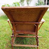 Old lounge chair