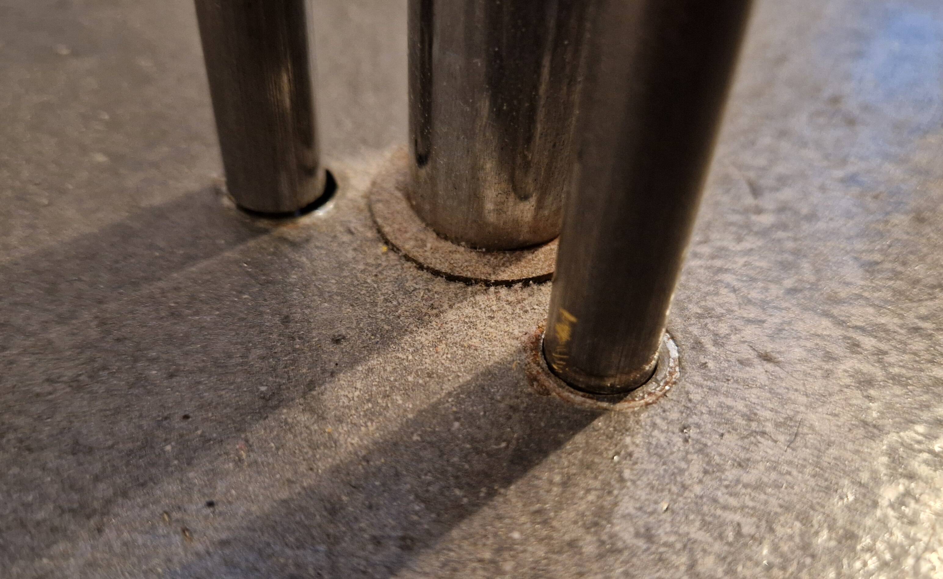 Reggiani Eyeball floor lamp with articulated arms, 1970s