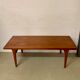 Table basse en teck de Johannes Andersen, danois, milieu du siècle