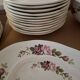 Vintage tableware service in Gien earthenware, "Champs" model with roses – An