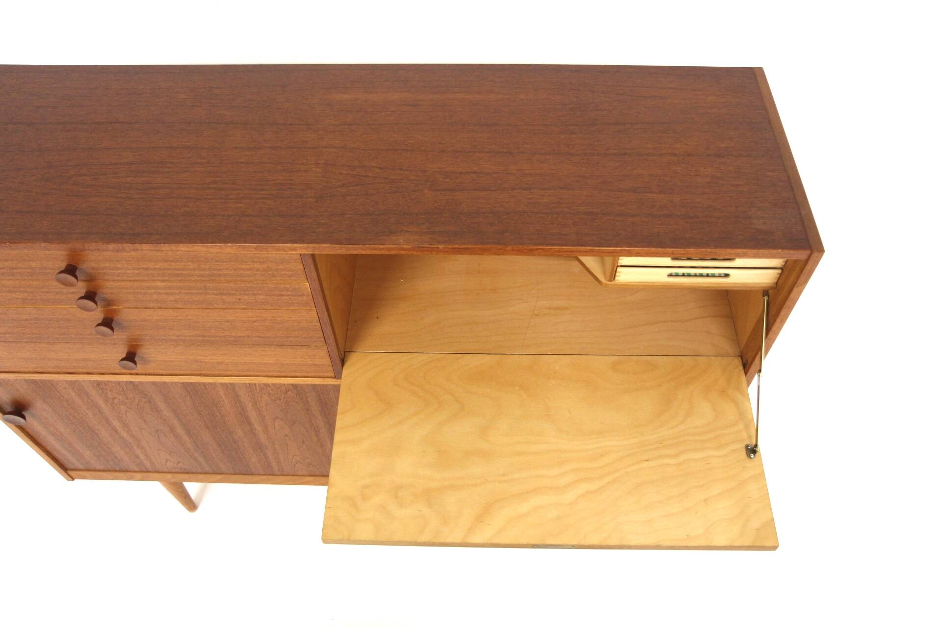 Scandinavian teak sideboard, Hugo Troeds, Bjärnum Sweden, 1960