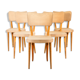 Set of 5 baumann bistro chairs