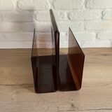 Amber Plexiglas magazine door