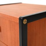Small Scandinavian chest with black frames by Bodafors