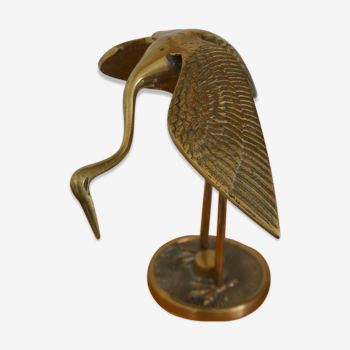 Brass heron