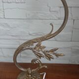 Art deco bronze wall lamp