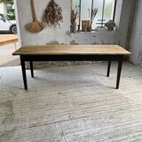 2m pine and oak farmhouse table