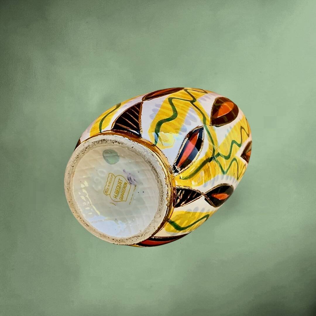 Art Deco Vase Hubert Bequet – Jupiter Decor - model 490 - Belgium – 1950