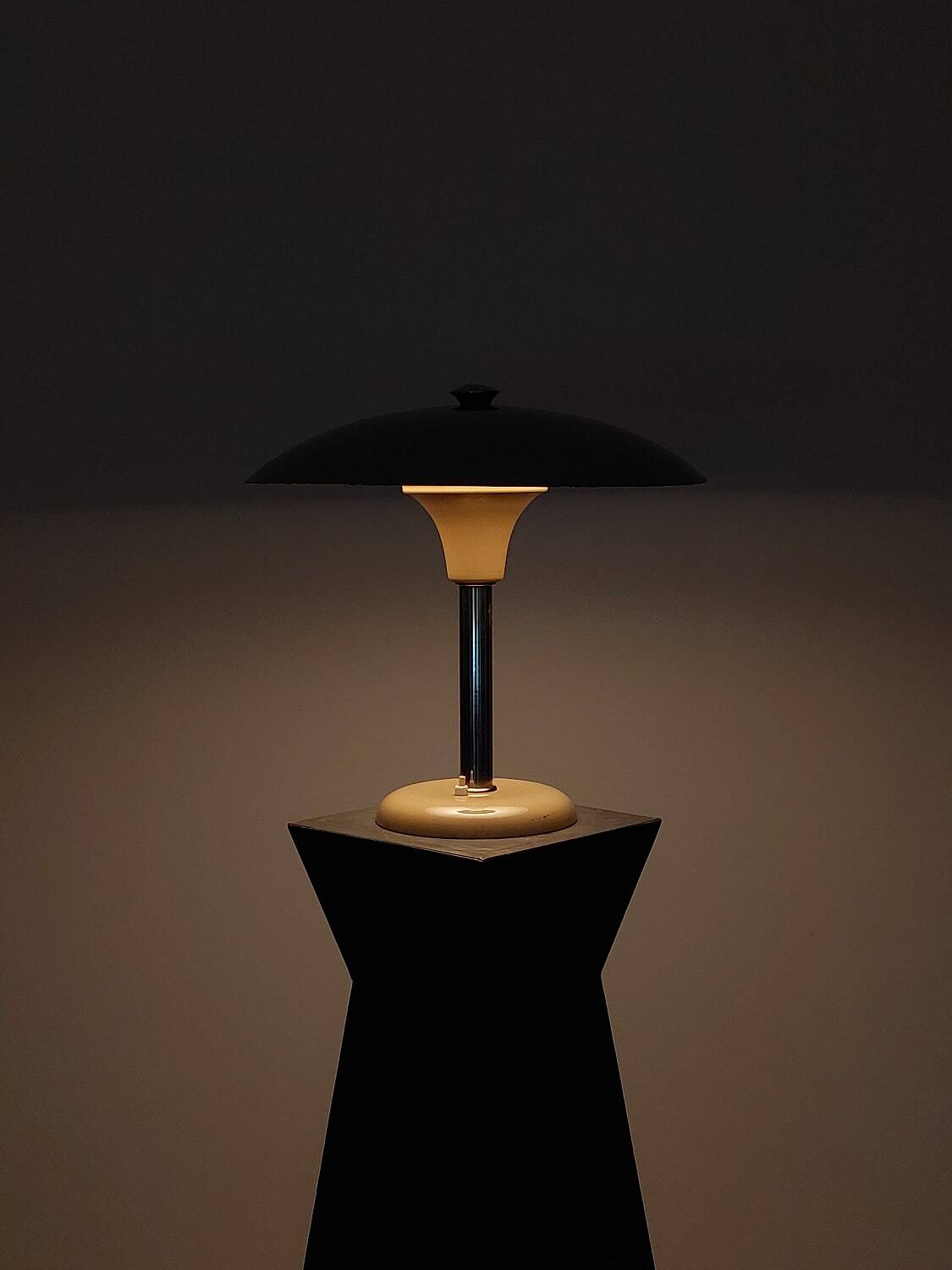 Table lamp Bauhaus by Max Schuhmacher for Metallwerke Schröder