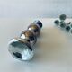 Eglomise glass candle holder