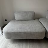 grey modular sofa