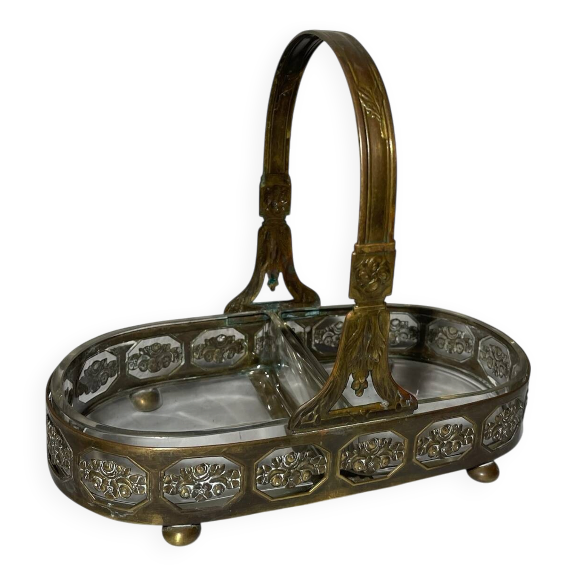 Antique Art Nouveau centrepiece