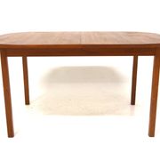 Scandinavian teak dining table, Sweden, 1960s