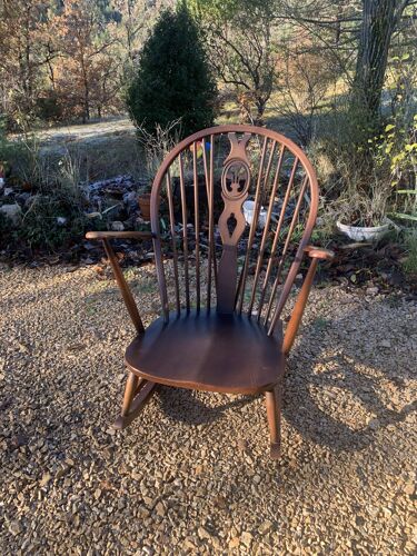 Rocking-chair vintage Ercol