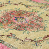 Anatolian handmade vintage rug 290 cm x 192 cm