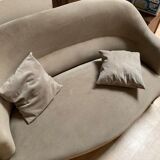 2-seater velvet sofa