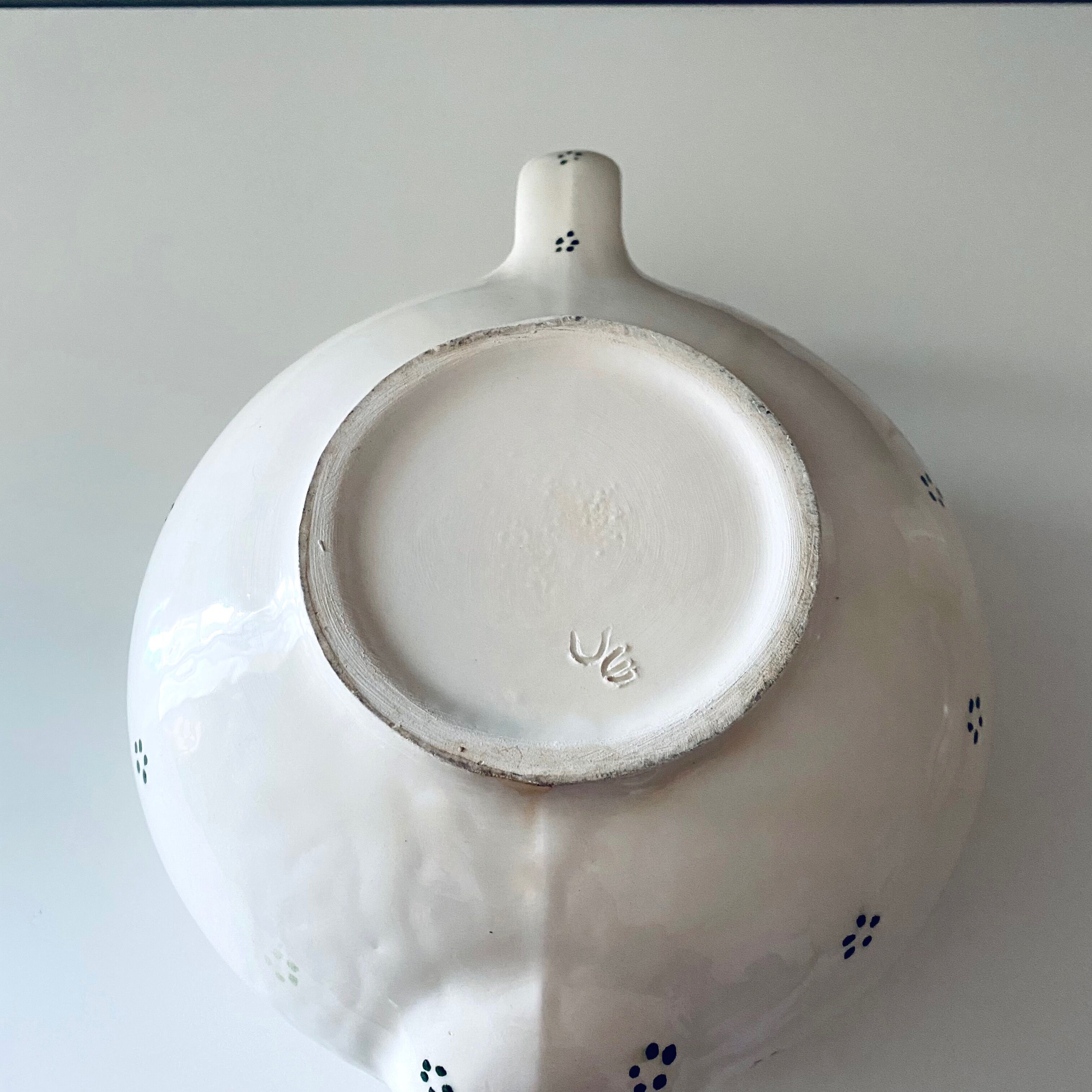 Céramique vintage de théière
