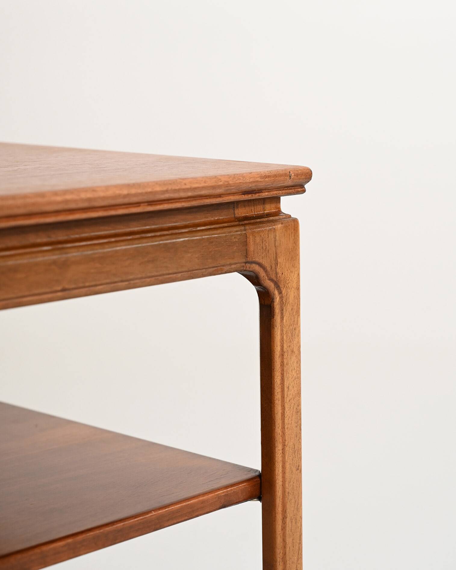 Scandinavian mahogany side table, 1950s–1960s