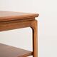 Scandinavian mahogany side table, 1950s–1960s