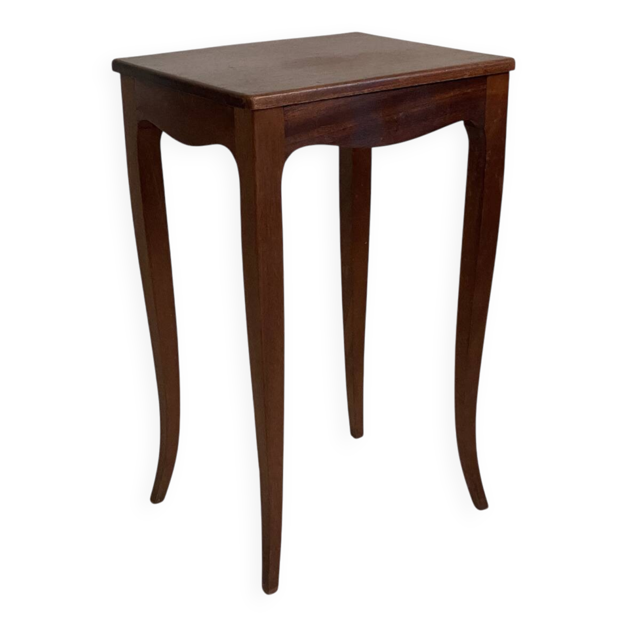 Petite table d'appoint à pieds cambrés de style Louis XV