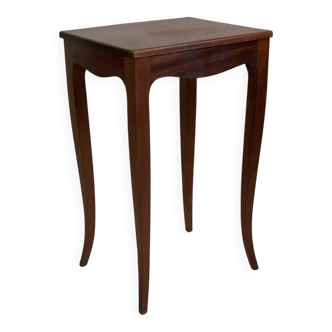 Small side table with curved legs in Louis XV style.