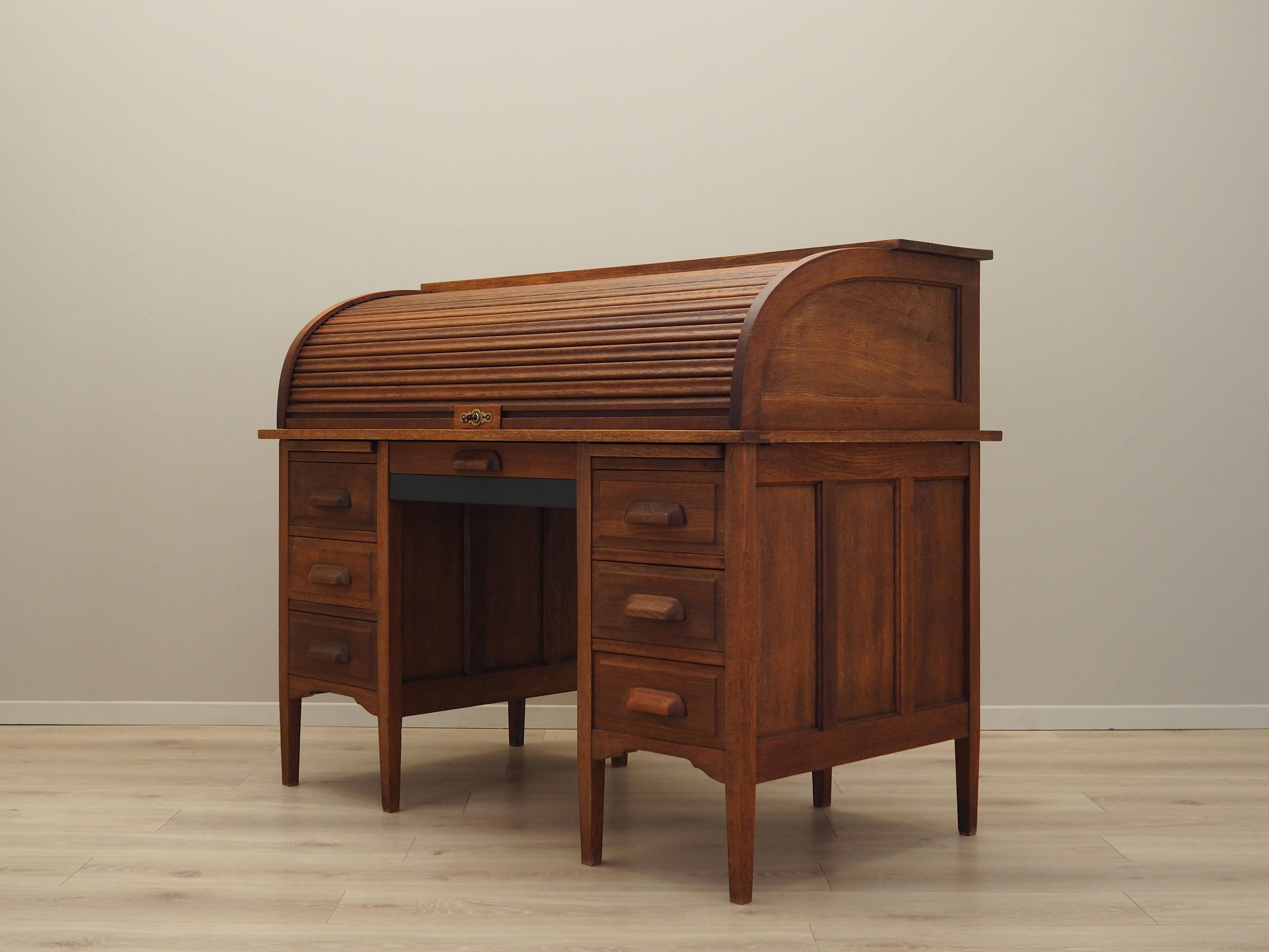 Oak desk, Danish design, 1950s, production: Denmark