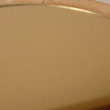 Oak coffee table and mirror 1950