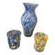 Biot vase and glasses service