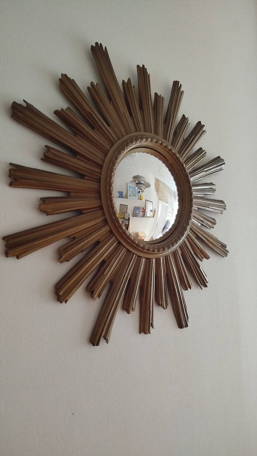 Vintage witch mirror