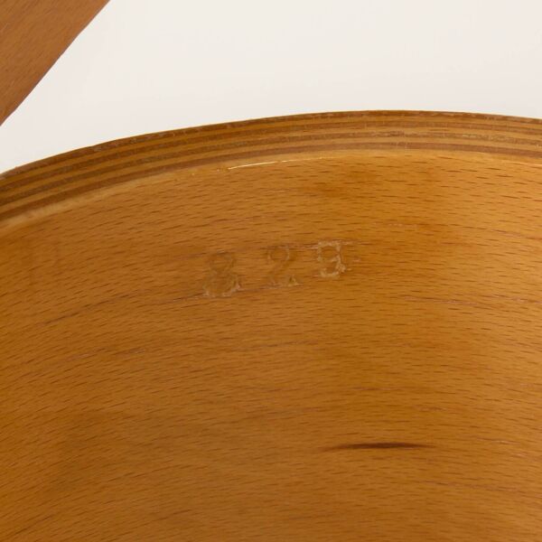 Fauteuil lawo 1 de han pieck pour lawo ommen en 1946 (n° 829)   bouleau, découverte rare