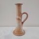 ​Bougeoir Artisanal en Terre Cuite Brute – Circa 1970