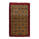 Vintage Hand-Knotted Turkish Karapinar Rug with Lattice Design in Brown, Red and Yellow, 100% Wool