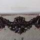 Bronze coffee table and marble tray