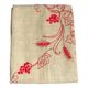 Nappe brodée tissu ancien 131 x 156 cm
