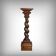 Importante Colonne Pivotante en Noyer massif – 1900