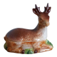 Box terrine zoomorphic deer deer Michel Caugant