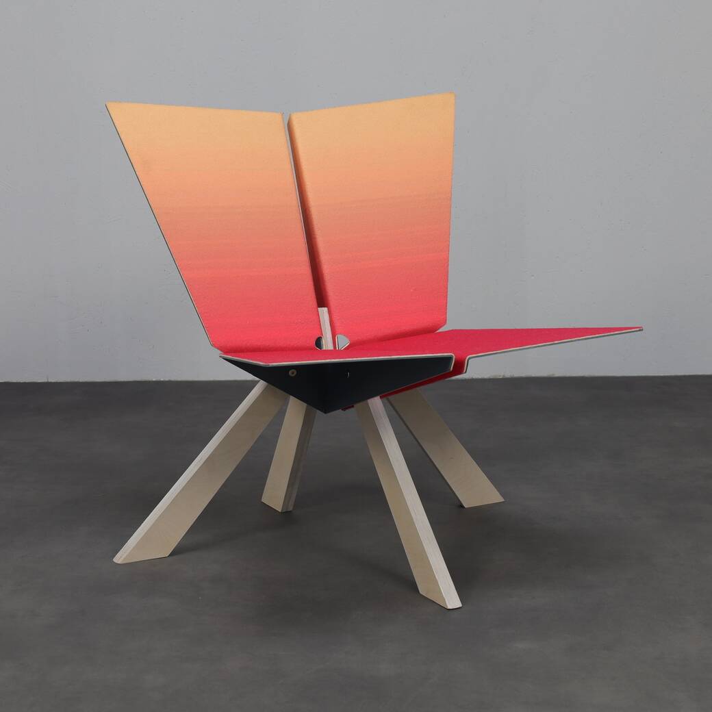 Fauteuil « Farfalla » de Frans Willigers, Pays-Bas, 2018