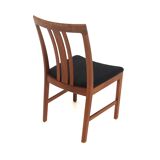 Set of 4 Scandinavian teak chairs, Sweden, 1960