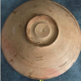 Vintage decor de paint polychrome hand dish 27 cm