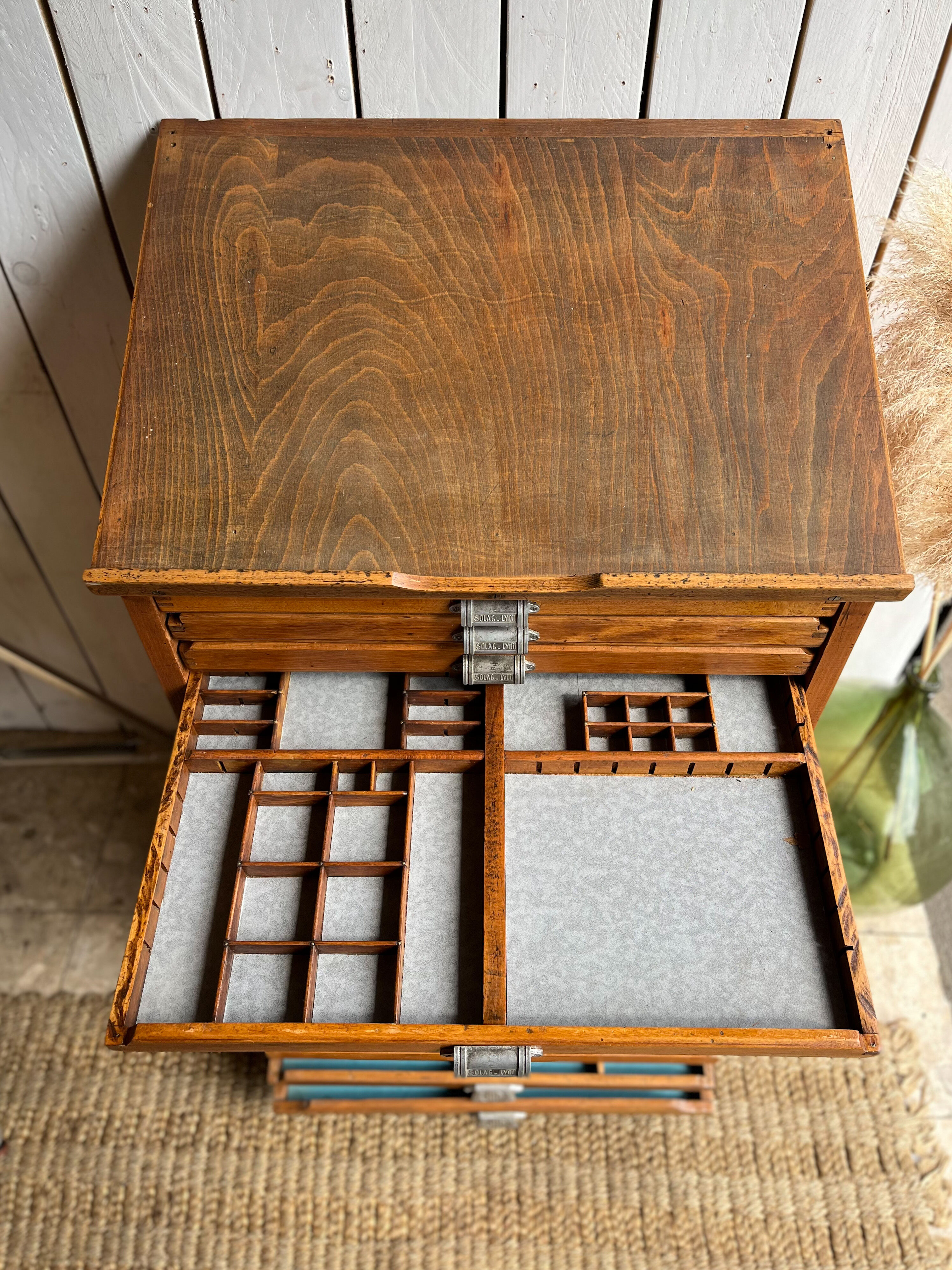 Old printing furniture