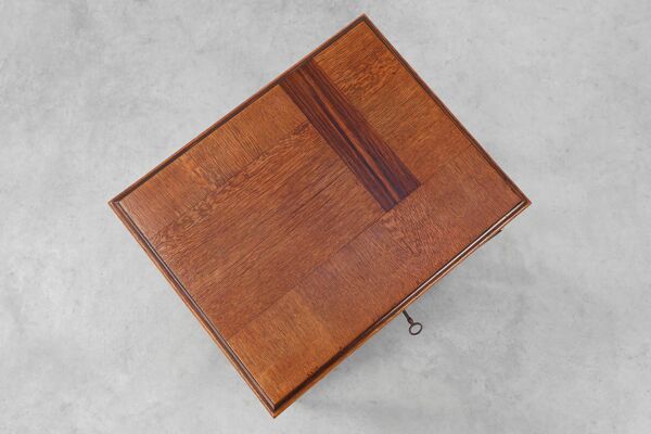 Table d'appoint ou cabinet de style École d'Amsterdam, Pays-Bas vers 1915